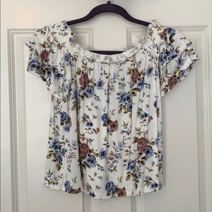 American Eagle off the shoulder top